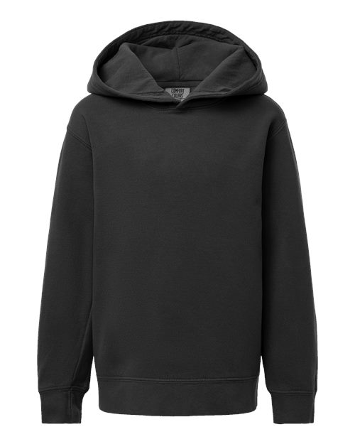 Youth Garment-Dyed Lightweight Fleece Hooded Sweatshirt - 12441