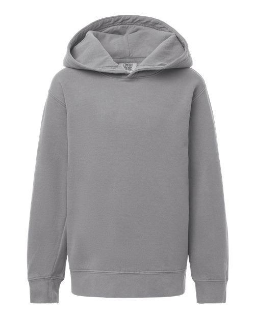 Youth Garment-Dyed Lightweight Fleece Hooded Sweatshirt - 12441