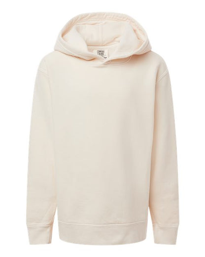 Youth Garment-Dyed Lightweight Fleece Hooded Sweatshirt - 12441