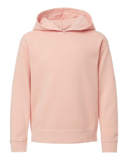 Youth Garment-Dyed Lightweight Fleece Hooded Sweatshirt - 12441