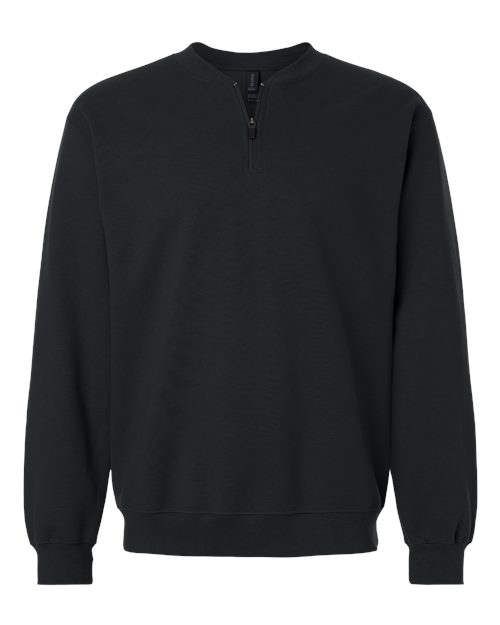 Unisex Softstyle® Midweight 1/4 Zip Sweatshirt - 12465