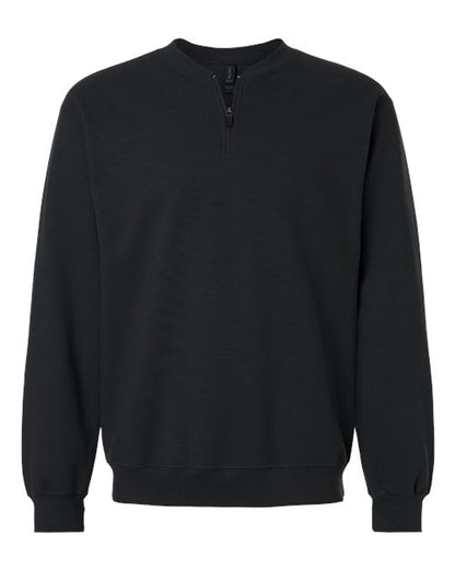 Unisex Softstyle® Midweight 1/4 Zip Sweatshirt - 12465