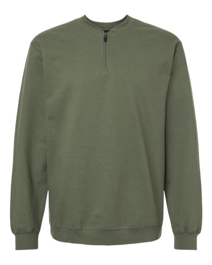 Unisex Softstyle® Midweight 1/4 Zip Sweatshirt - 12465