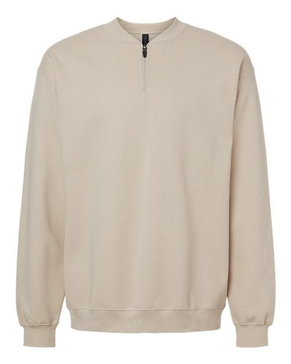 Unisex Softstyle® Midweight 1/4 Zip Sweatshirt - 12465