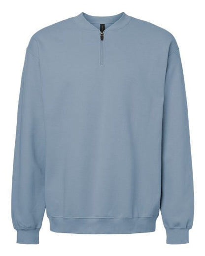 Unisex Softstyle® Midweight 1/4 Zip Sweatshirt - 12465