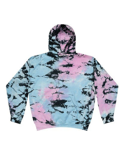 Unisex Tie-Dyed Hooded Sweatshirt - 10937