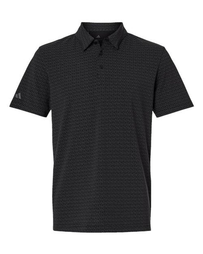 Men's Blended Printed Polo - 12485