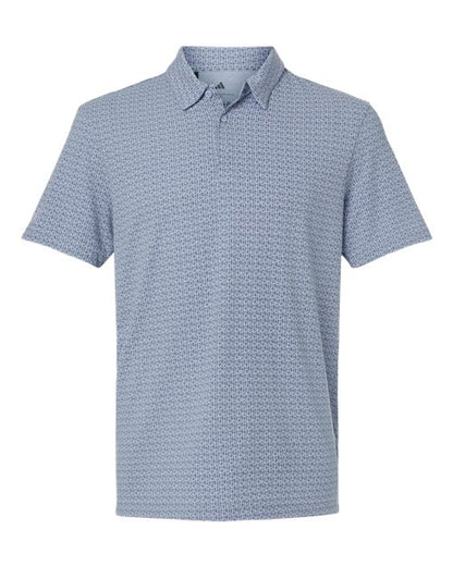 Men's Blended Printed Polo - 12485