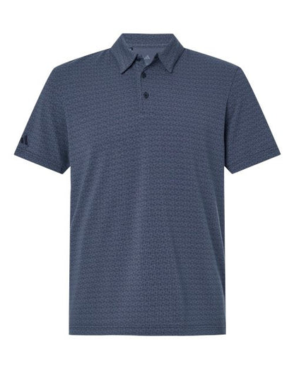 Men's Blended Printed Polo - 12485