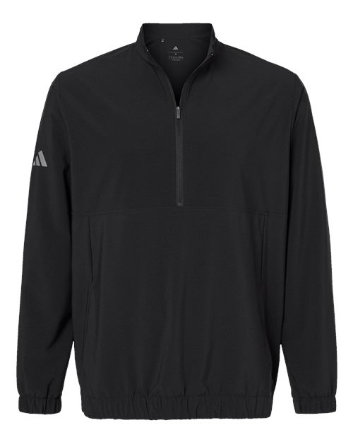 Men's Stretch Woven Half-Zip Pullover - 12491