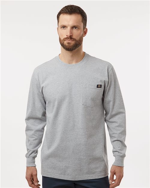 Men's Traditional Heavyweight Long Sleeve T-Shirt - 11541