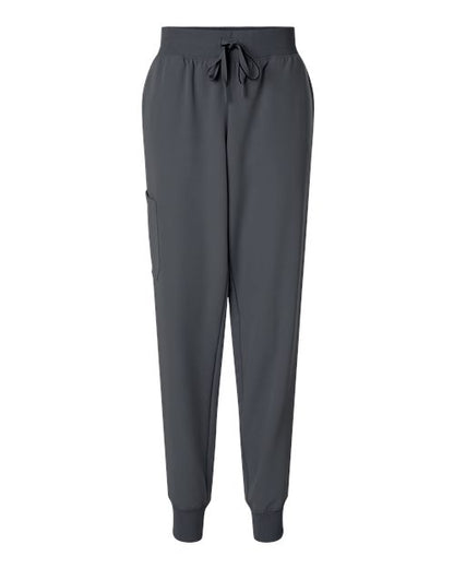 Women's Petite Sizes Silex Knit-Waist Scrub Joggers - 12651