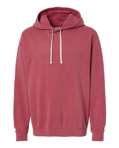 Unisex Garment-Dyed Lightweight Fleece Hooded Sweatshirt - 11676