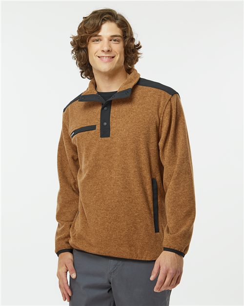 Men's Ranger Melange Fleece Pullover - 11727