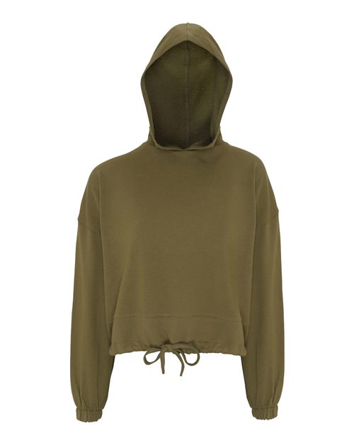Women's Cropped Maria Hooded Sweatshirt - 12933