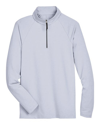 Men's CrownLux Performance® Clubhouse Micro-Stripe Quarter-Zip Pullover - 13184