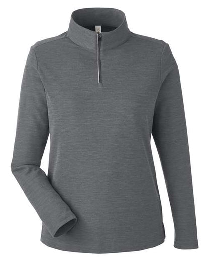 Women's Fusion ChromaSoft™ Pique Quarter-Zip Pullover - 13205