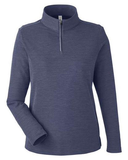 Women's Fusion ChromaSoft™ Pique Quarter-Zip Pullover - 13205