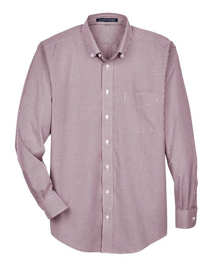 Men's Crown Collection® Gingham Check Woven Dress Shirt - 13250