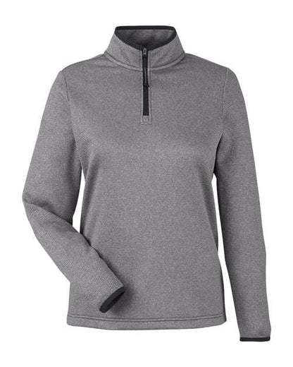 Women's Venture Heathered Stripe Quarter-Zip Pullover - 13267
