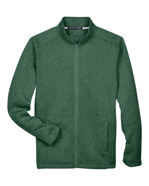 Men's Bristol Full-Zip Sweater Fleece Jacket - 13279