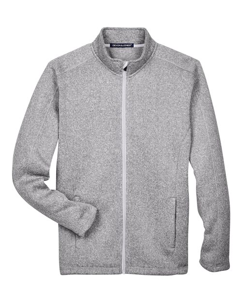Men's Bristol Full-Zip Sweater Fleece Jacket - 13279
