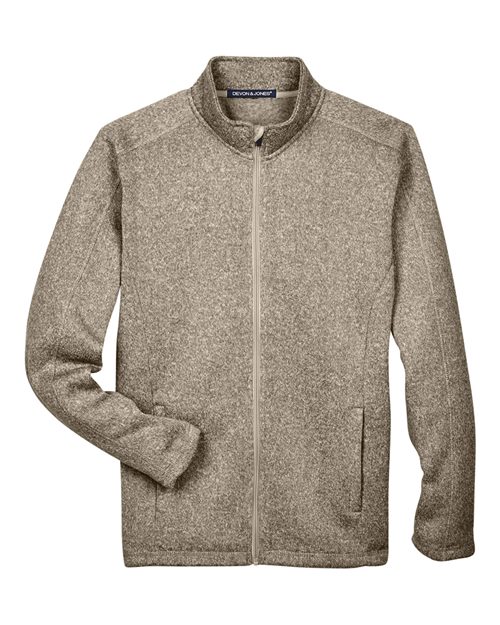 Men's Bristol Full-Zip Sweater Fleece Jacket - 13279