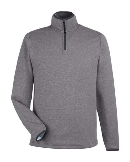 Men's Venture Heathered Stripe Quarter-Zip Pullover - 13283