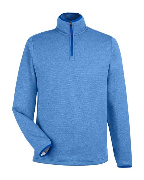 Men's Venture Heathered Stripe Quarter-Zip Pullover - 13283