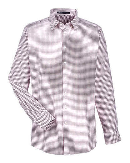 Men's CrownLux Performance® Micro Windowpane Woven Dress Shirt - 13381