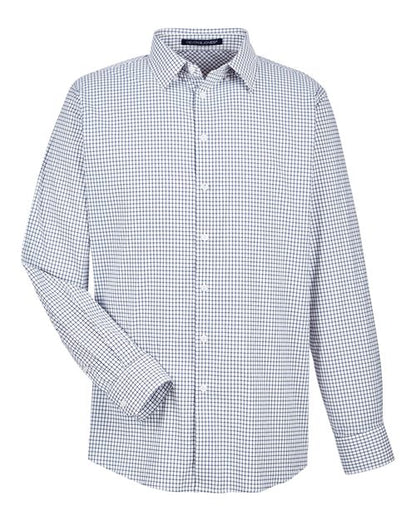 Men's CrownLux Performance® Micro Windowpane Woven Dress Shirt - 13381