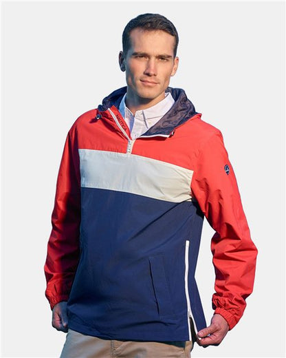 Unisex Windward Anorak Hooded Quarter-Zip Jacket - 12006