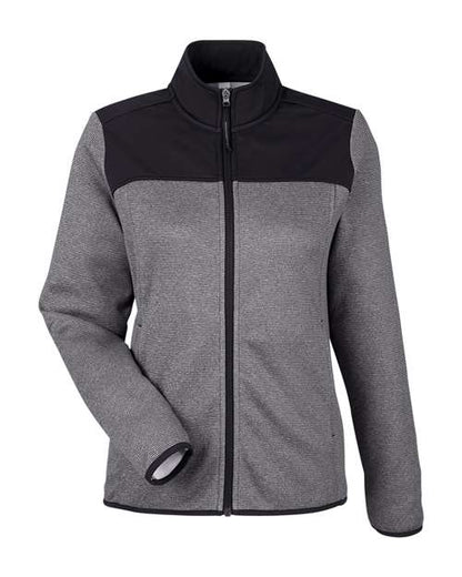 Women's Venture Heathered Stripe Hybrid Jacket - 13515