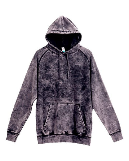 Unisex Vintage Raglan Hooded Sweatshirt - 13542