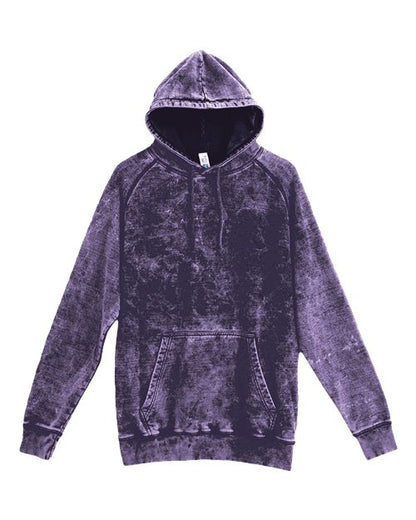 Unisex Vintage Raglan Hooded Sweatshirt - 13542