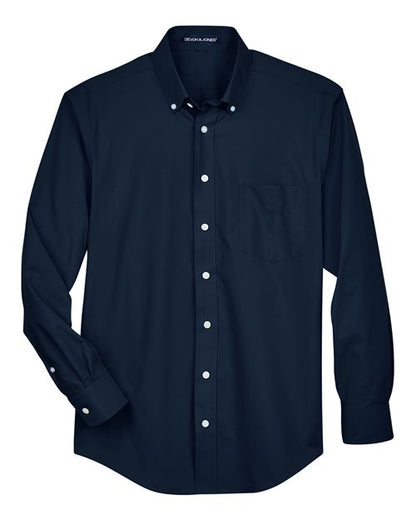 Men's Tall Crown Collection® Broadcloth Woven Dress Shirt - 13635