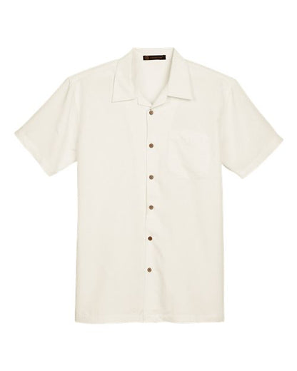 Men's Barbados Textured Camp Shirt - 13852