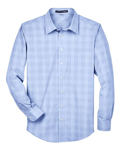 Men's Crown Collection® Glen Plaid Woven Dress Shirt - 13913