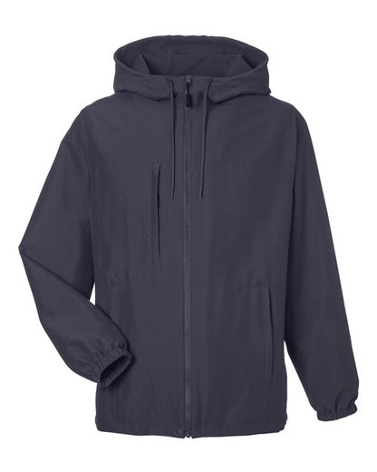 Unisex Flex Twill Hooded Jacket - 13931