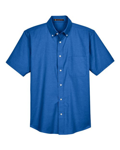 Men's Oxford Short Sleeve with Stain-Release - 13955
