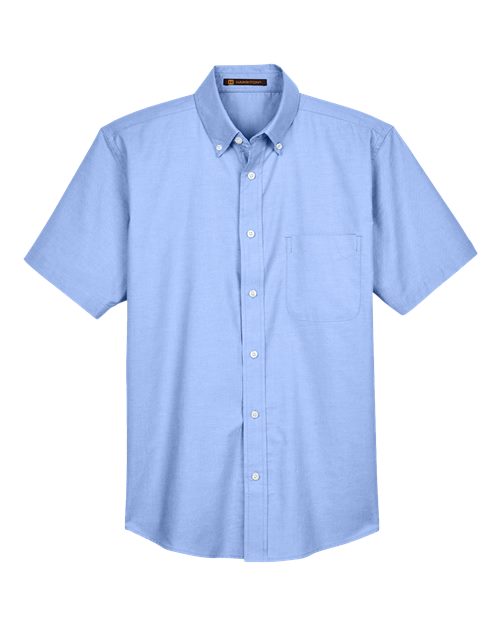 Men's Oxford Short Sleeve with Stain-Release - 13955