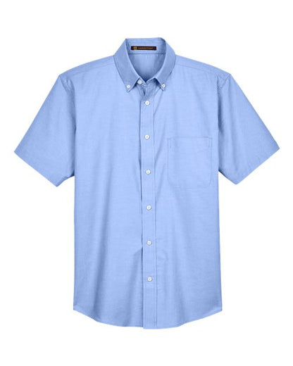 Men's Oxford Short Sleeve with Stain-Release - 13955