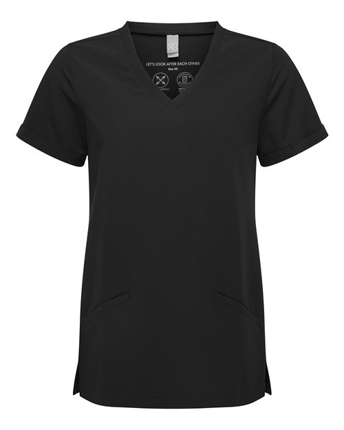 Women's Invincible V-Neck Stretch Scrub Top - 13999