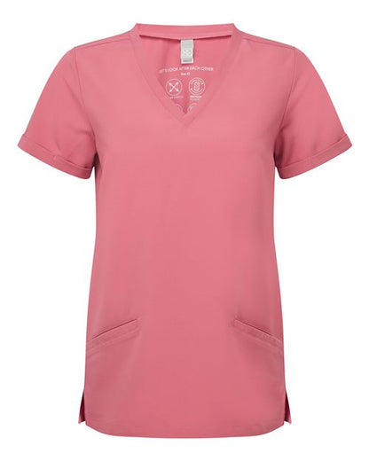 Women's Invincible V-Neck Stretch Scrub Top - 13999