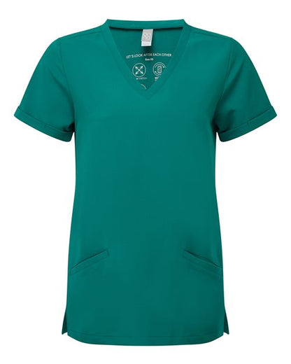 Women's Invincible V-Neck Stretch Scrub Top - 13999