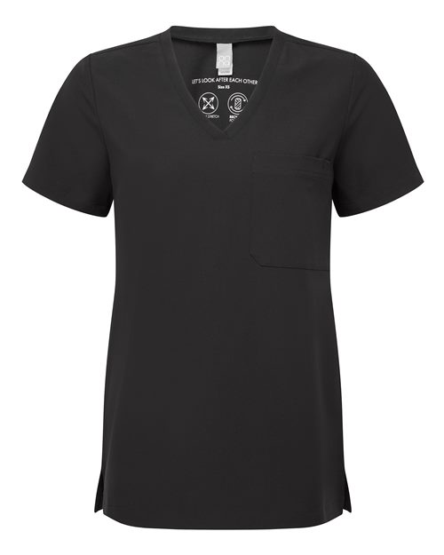 Women's Limitless V-Neck Stretch Scrub Top - 14052