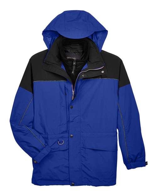 Men's 3-in-1 Two-Tone Parka - 14068