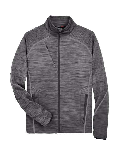Men's Flux Mélange Bonded Fleece Jacket - 14085