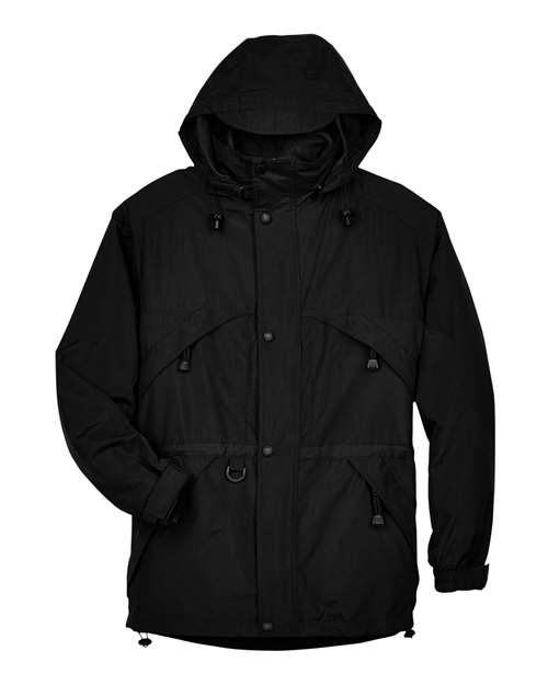 Men's 3-in-1 Parka with Dobby Trim - 14145