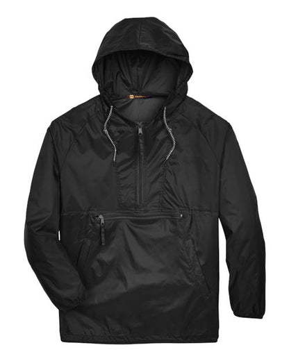 Unisex Packable Hooded Nylon Jacket - 14181